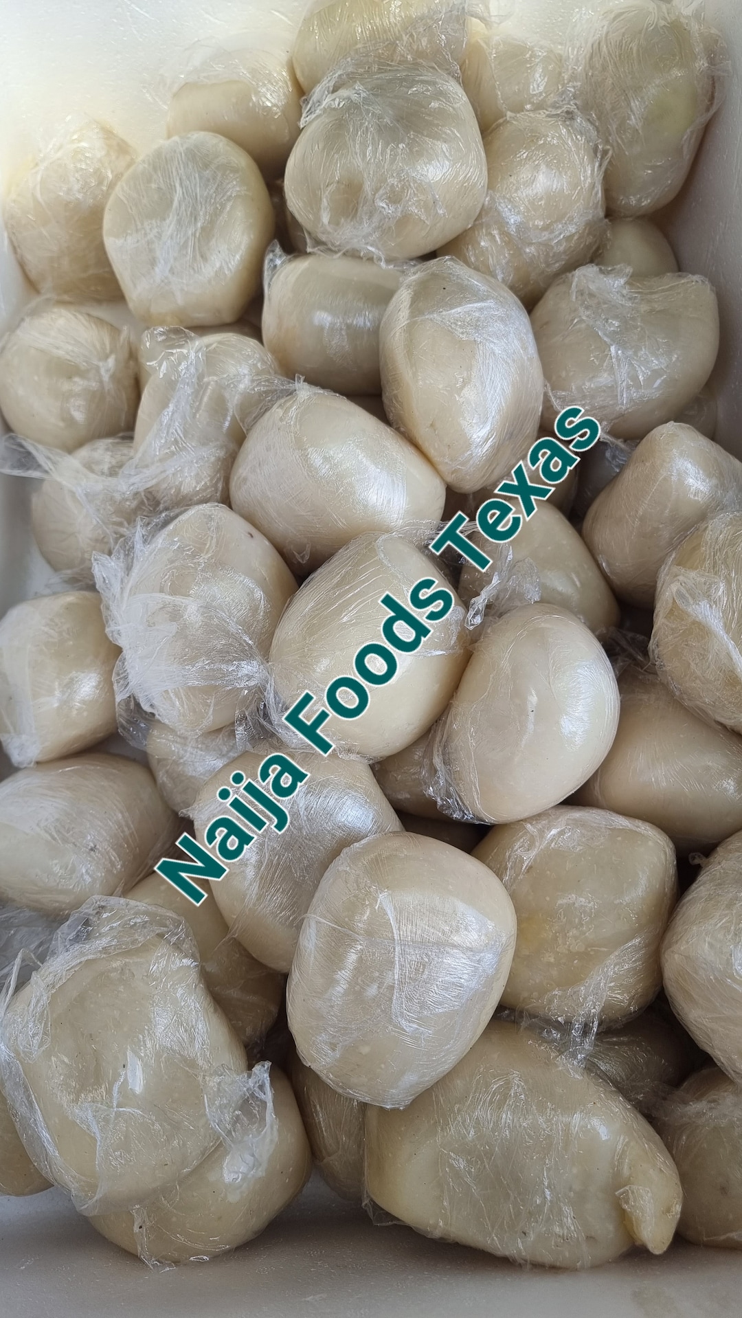 Fresh Nigeria Fufu Swallow/already Made From Nigeria) Small and
