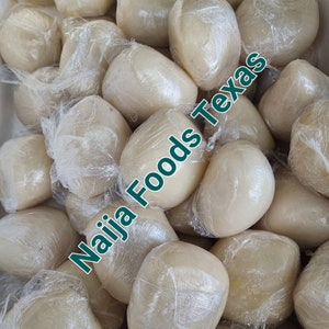 Fresh Nigeria (Lagos) Fufu swallow/Already made from Nigeria) 5 fufu Wraps per pack.All frozen shipment (Mon -Wed)