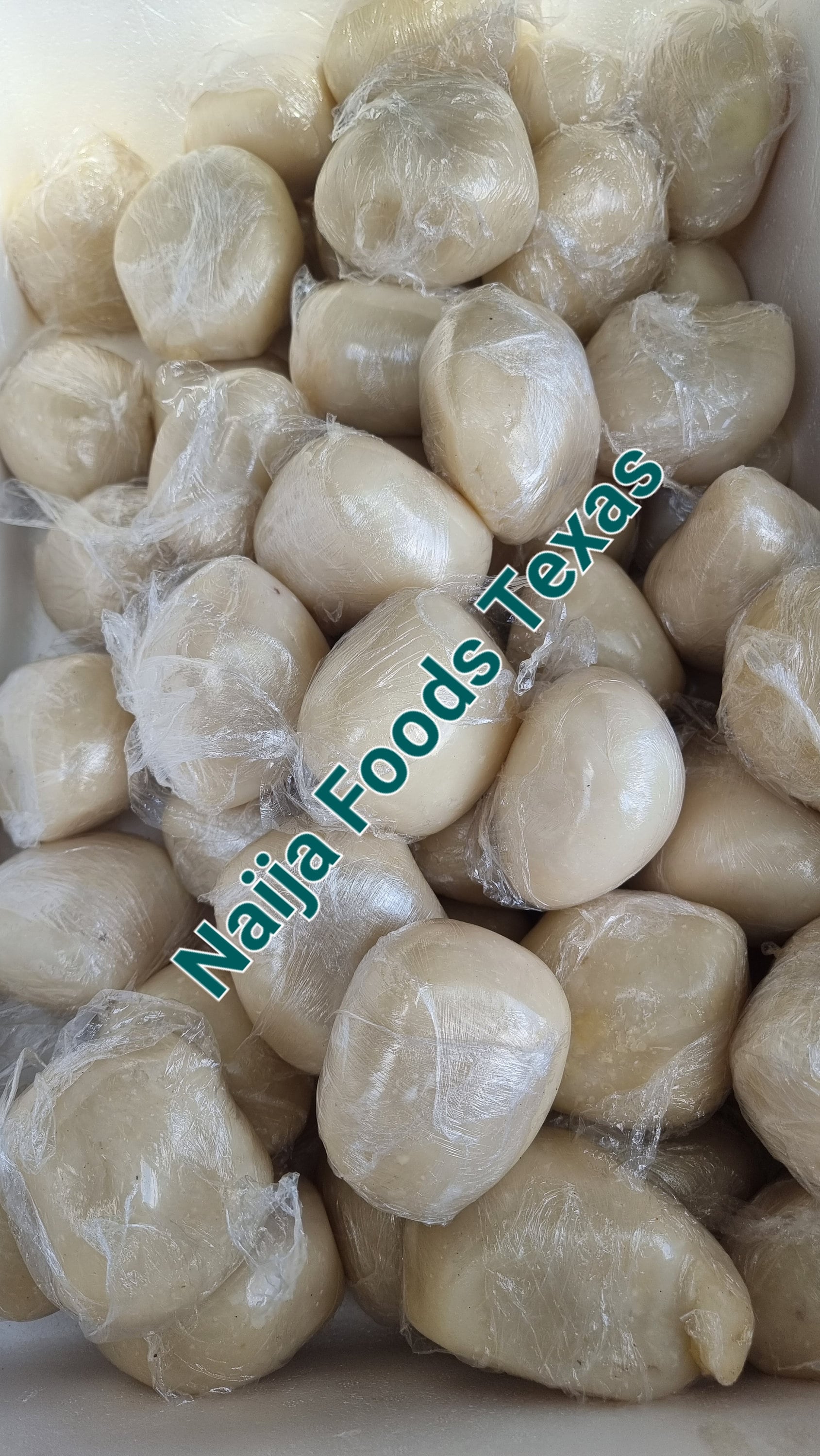 Fresh Nigeria Fufu Swallow/already Made From Nigeria) Small and