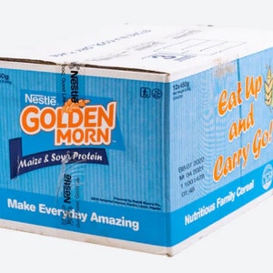 A Box / Carton/ 6 Packs of Golden Morn 800g ( Wholesale Price)