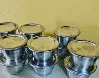 Moi Moi Container/Stainless Steel Container/6 Pc