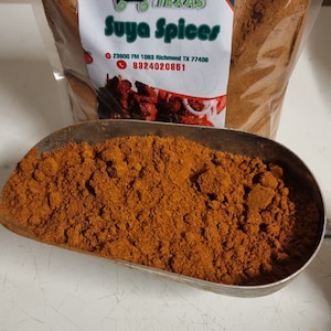 Condimento Suya original, auténtico y de primera calidad, 4 libras. Especias Suya/Yagi. 4 libras.