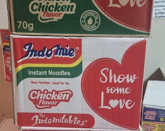 New Look Nigeria Indomie Noddles ( Chicken and Onion Chicken flavour) A Carton of 40 pieces