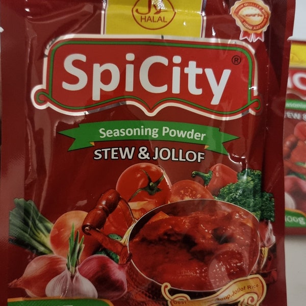 SpiCity seasoning powder for Stew and Jollof Rice 50g/100g