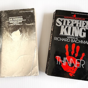 Two 1st Edition Paperbacks-Stephen King