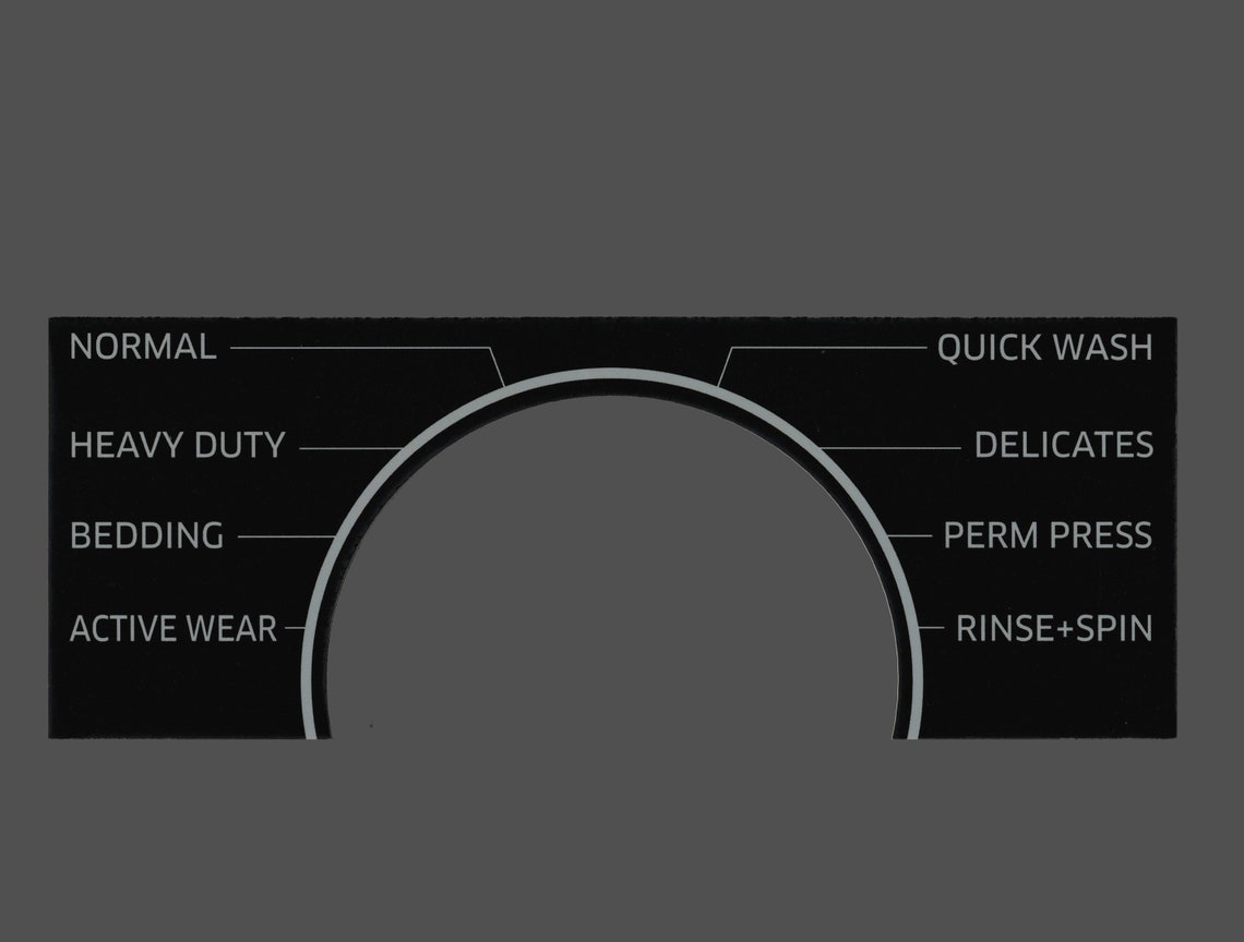 Samsung Model WF45N5300AV Washer Sticker Label / Decal for - Etsy