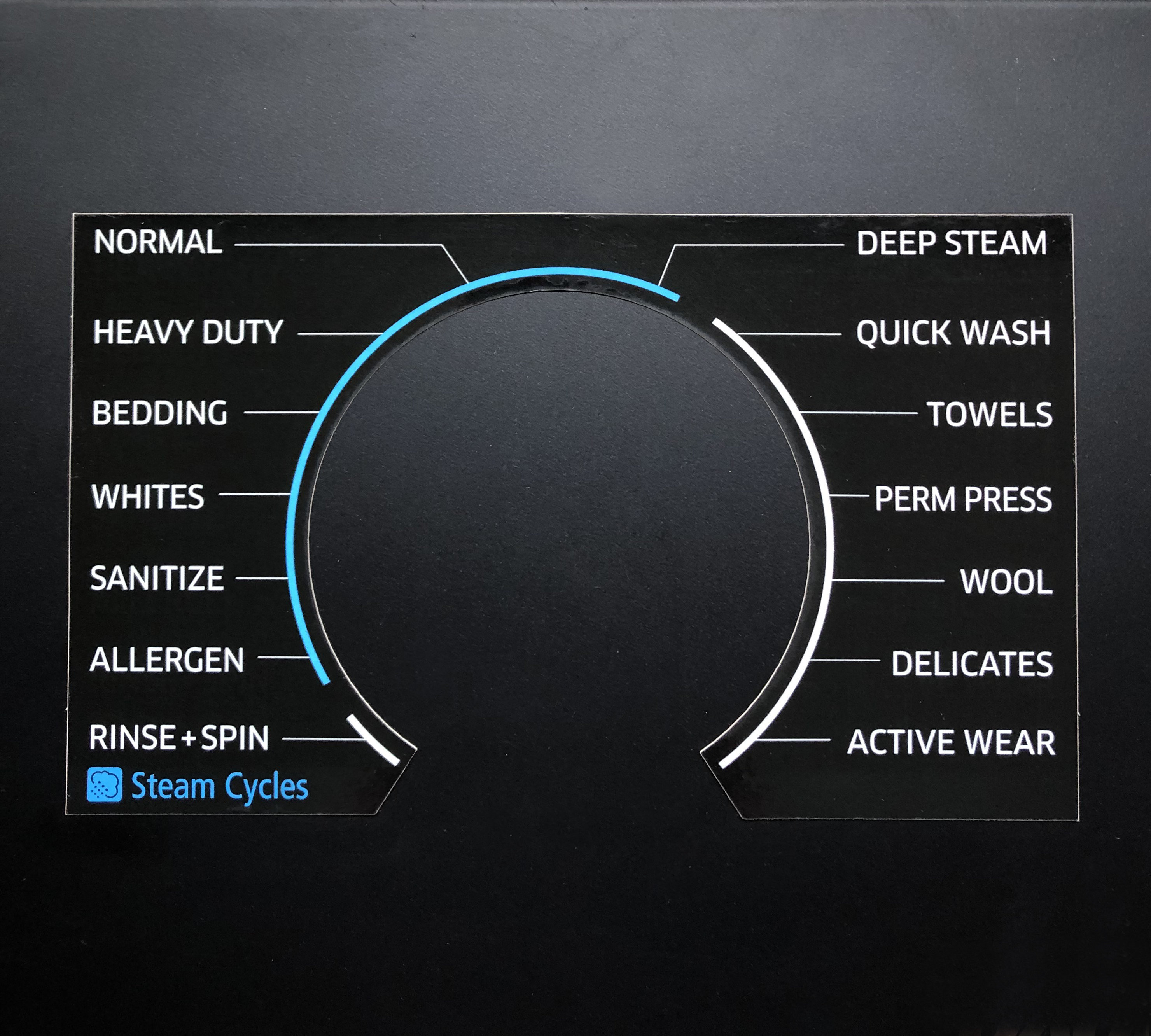 Samsung Model WF45K6500AV Washer Sticker Label / Decal - for Control ...