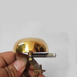 Bicycle Bell Solid Brass Classic Style - Cycling Accessories