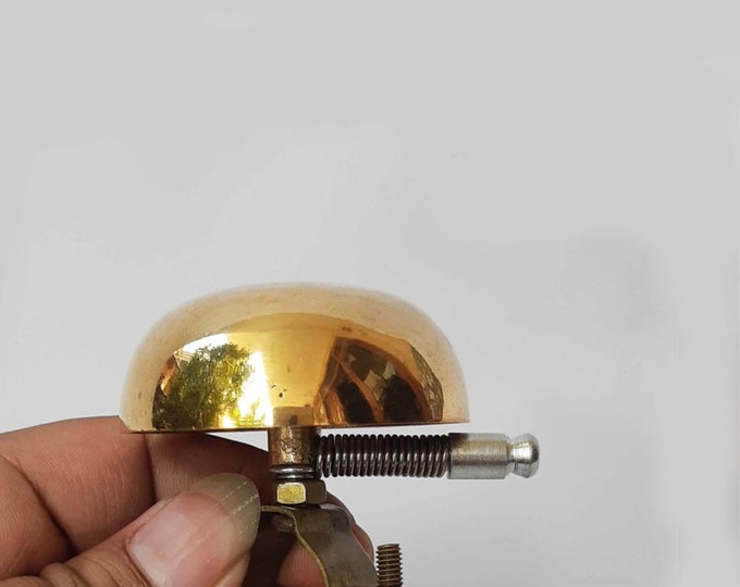 2 PCS Solid Brass Bicycle Bell Vintage Classic Bike Bell 1.97" Diameter Loud Ring Retro Bicycle Horn Free DHL & FedEx Shipping