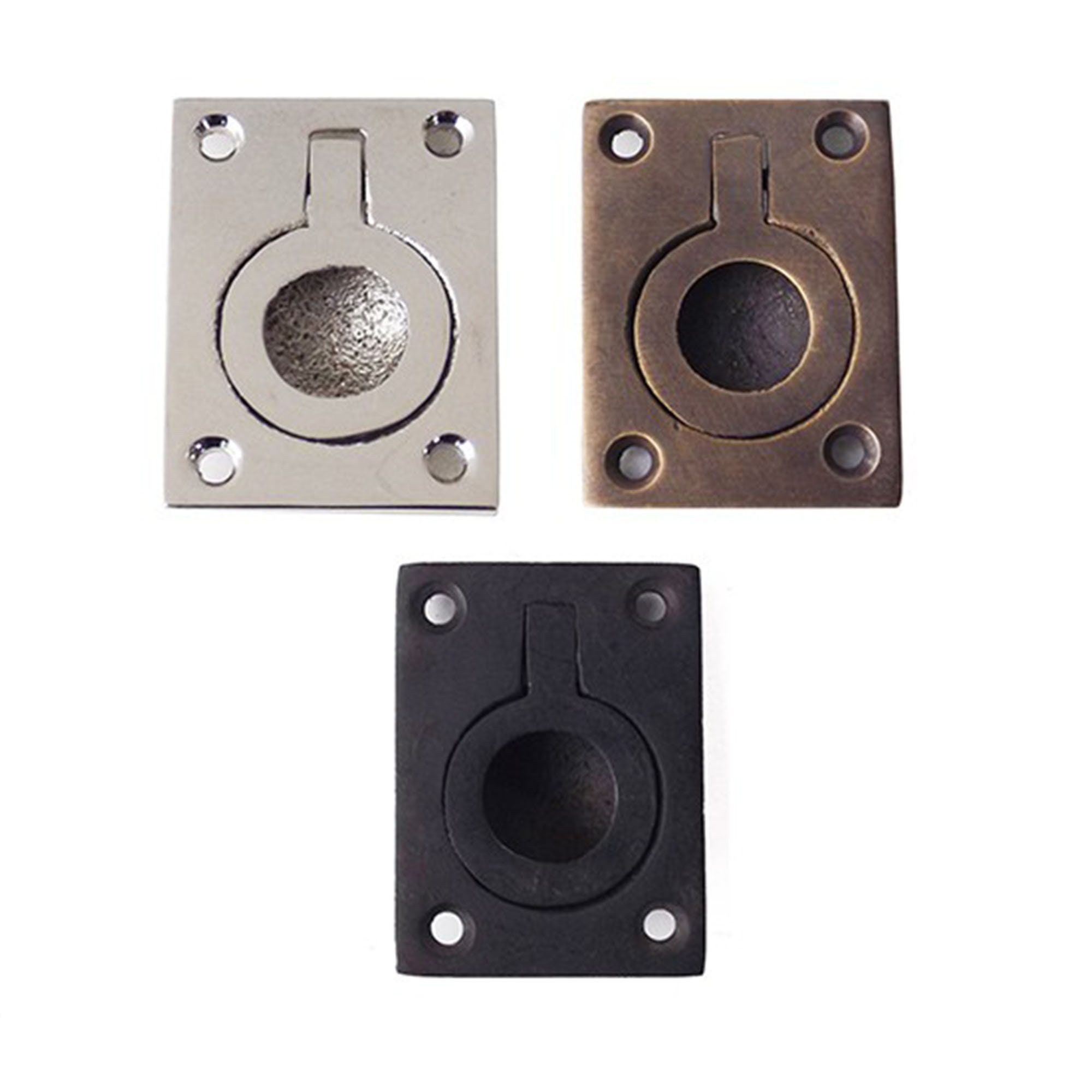 4.コーナーポケット（ World Pop in Brass 2000 ） Natoma - Sietto Handcrafted Cabinet Hardware