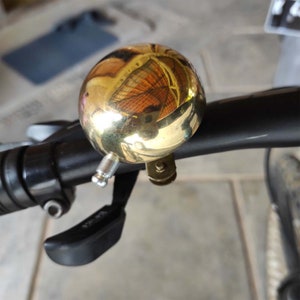 Bicycle Bell Solid Brass Classic Style - Cycling Accessories