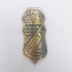 FONGERS Vintage Bike Head Badge Emblem For Vintage Bicycle Cycling Accessories