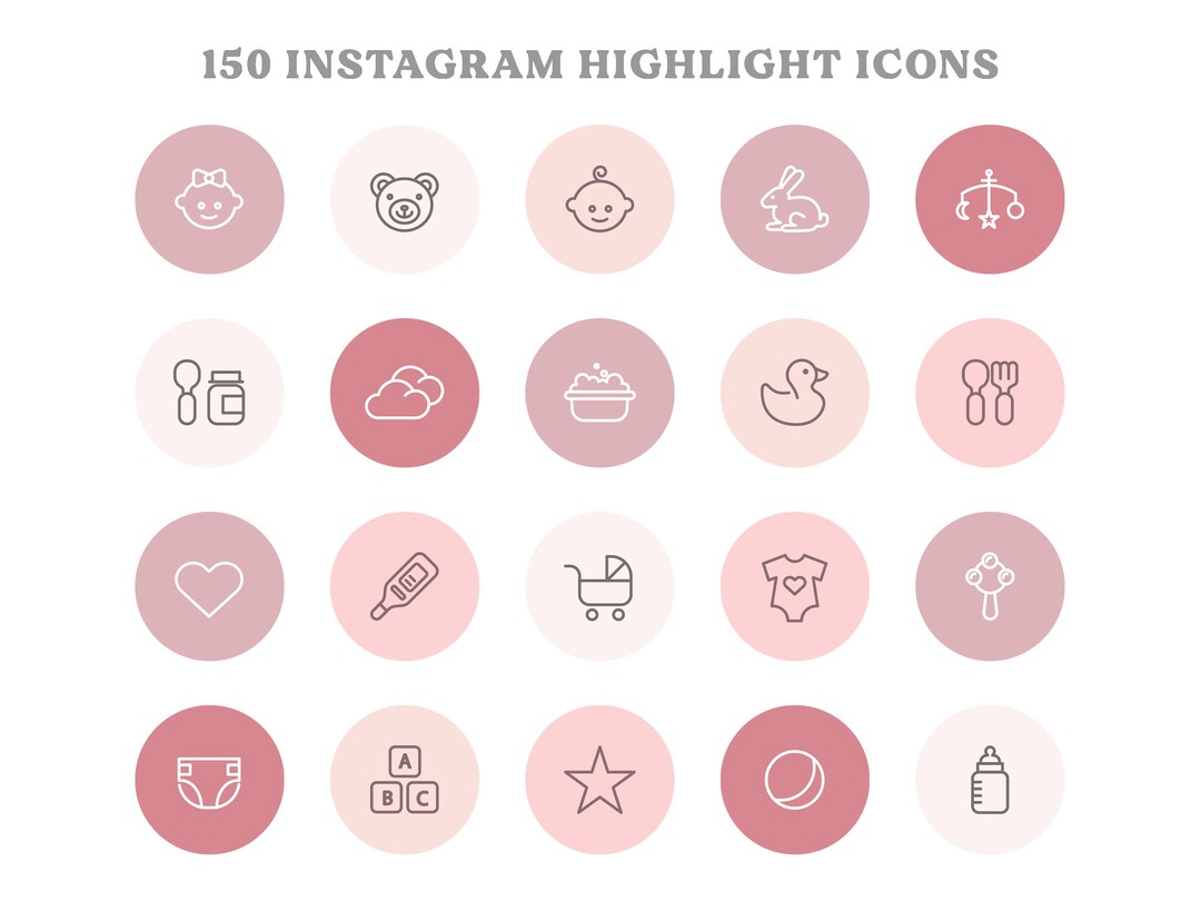 150 Baby Instagram Highlight Icons Highlight Covers High Definition