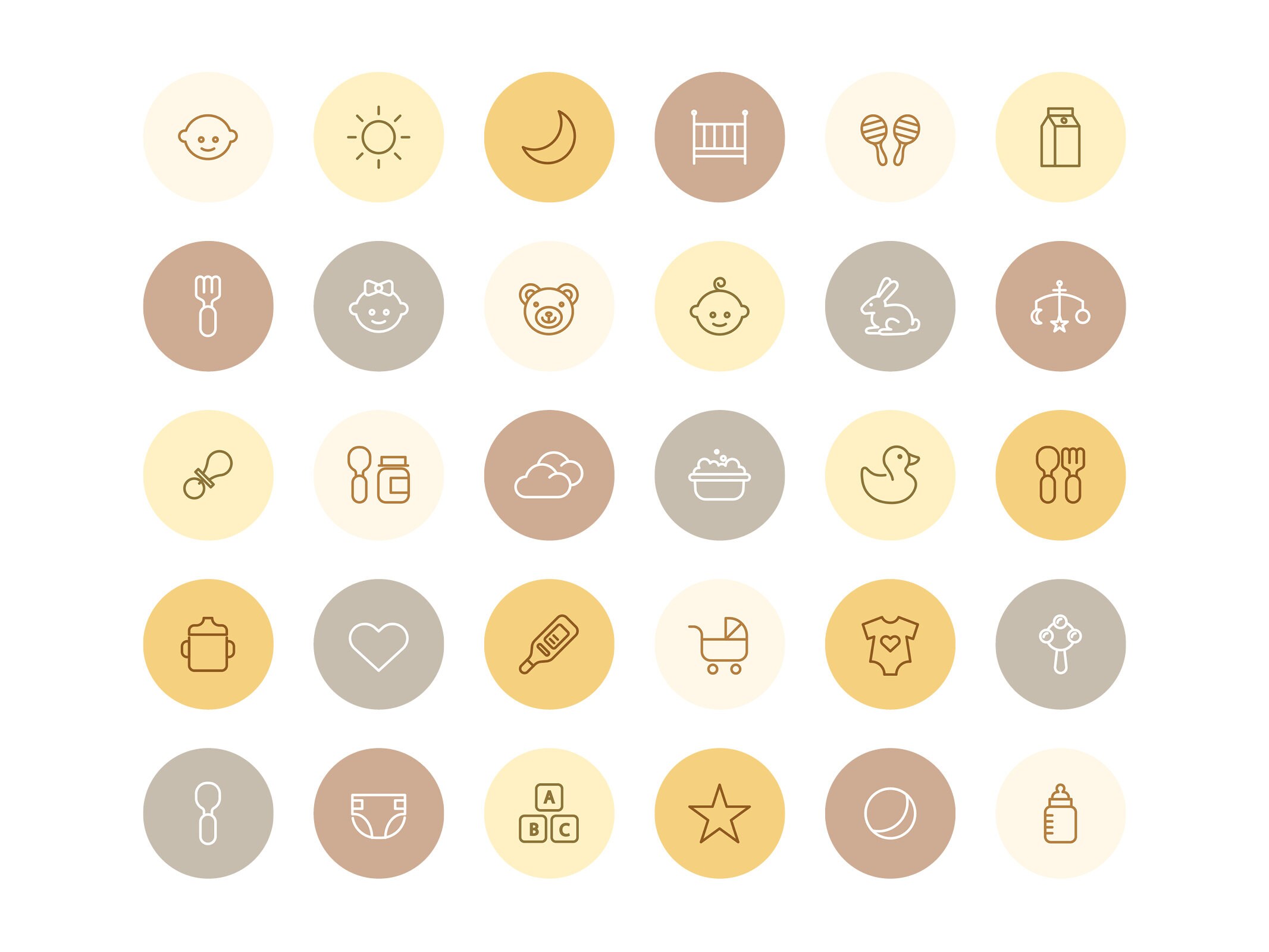 150 Baby Instagram Highlight Icons Highlight Covers High Etsy