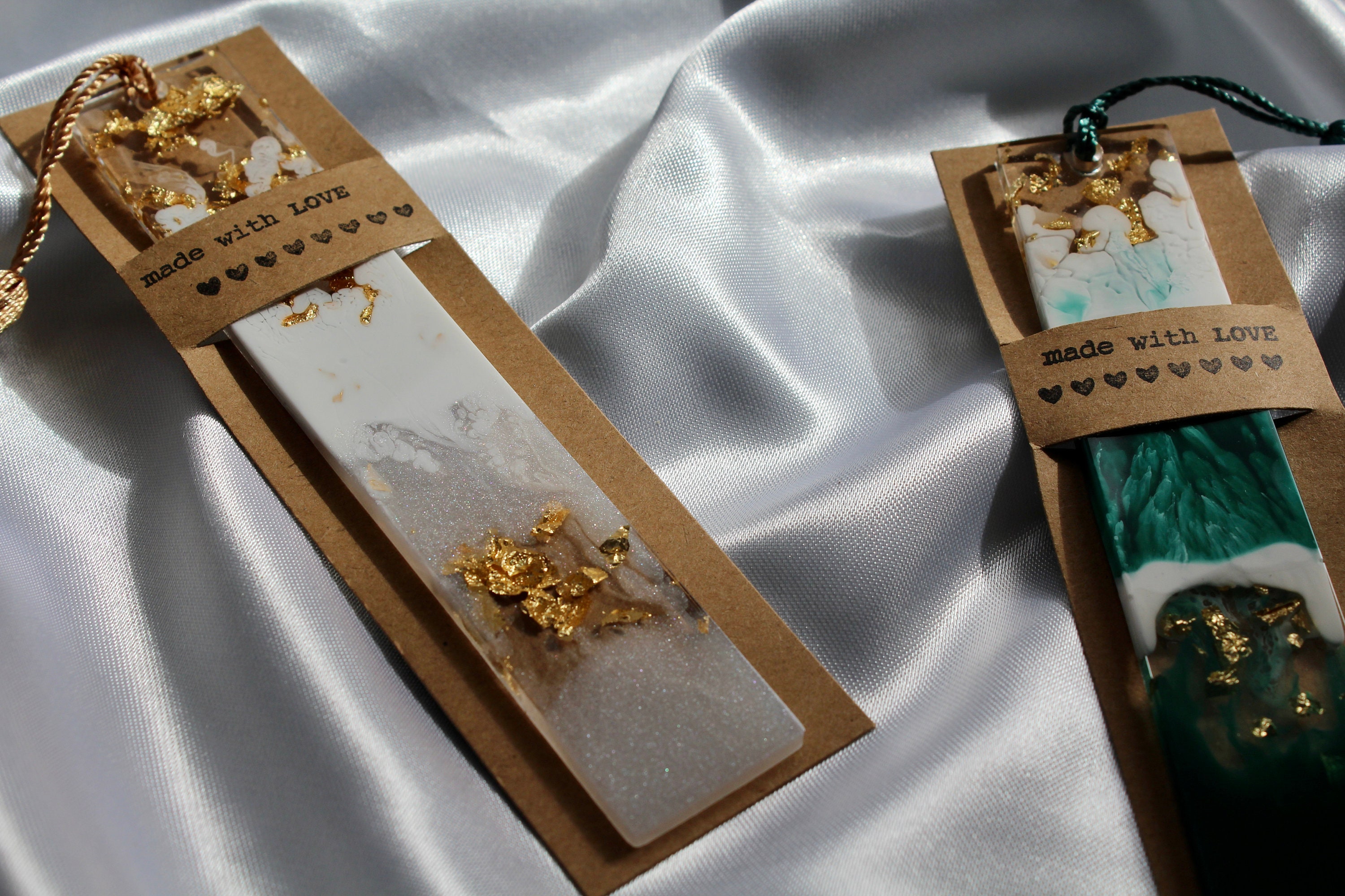 Bookmark Epoxy Resin Gradient I Resin Bookmark Custom Etsy