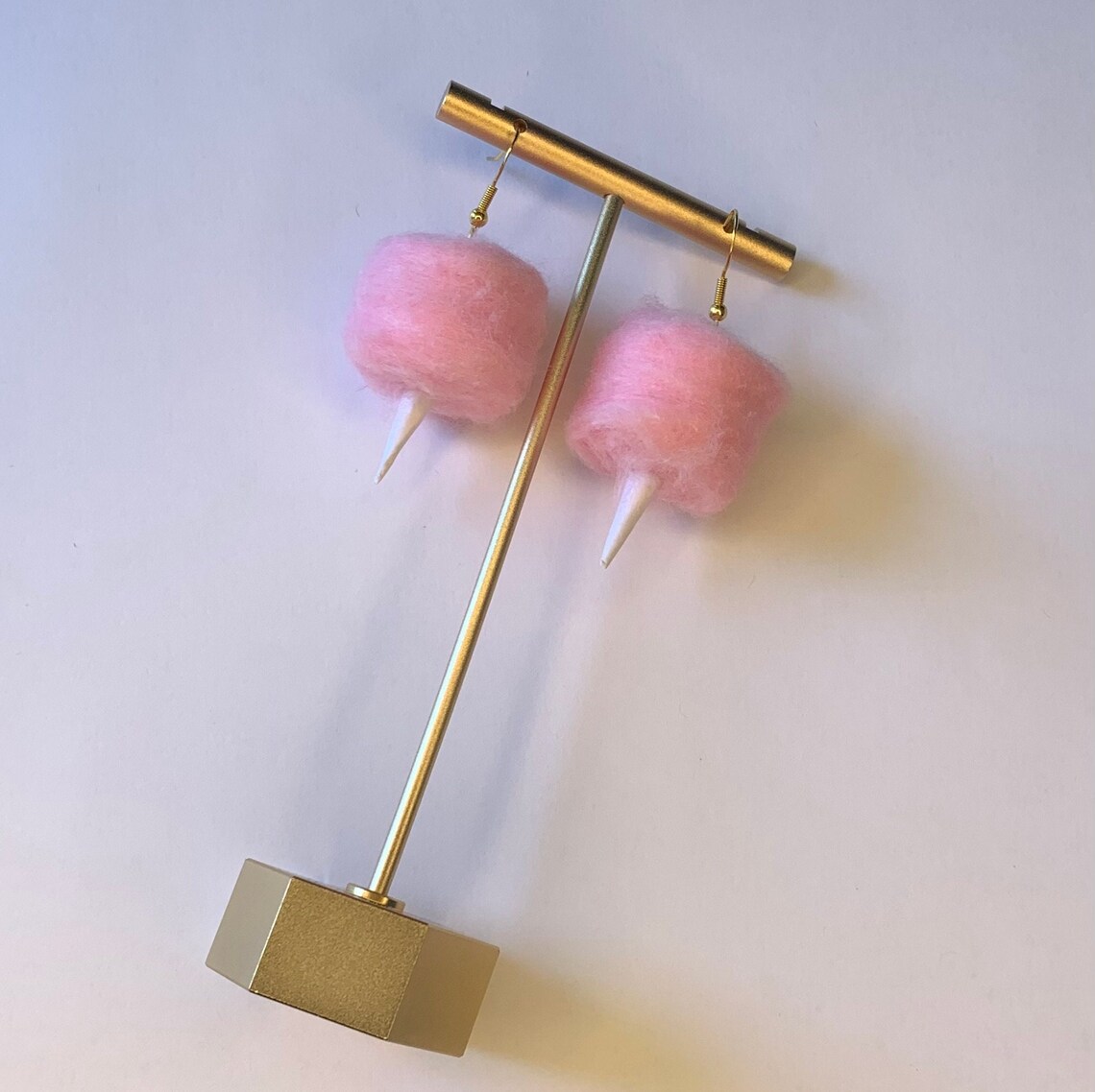 Cotton Candy Earrings Etsy