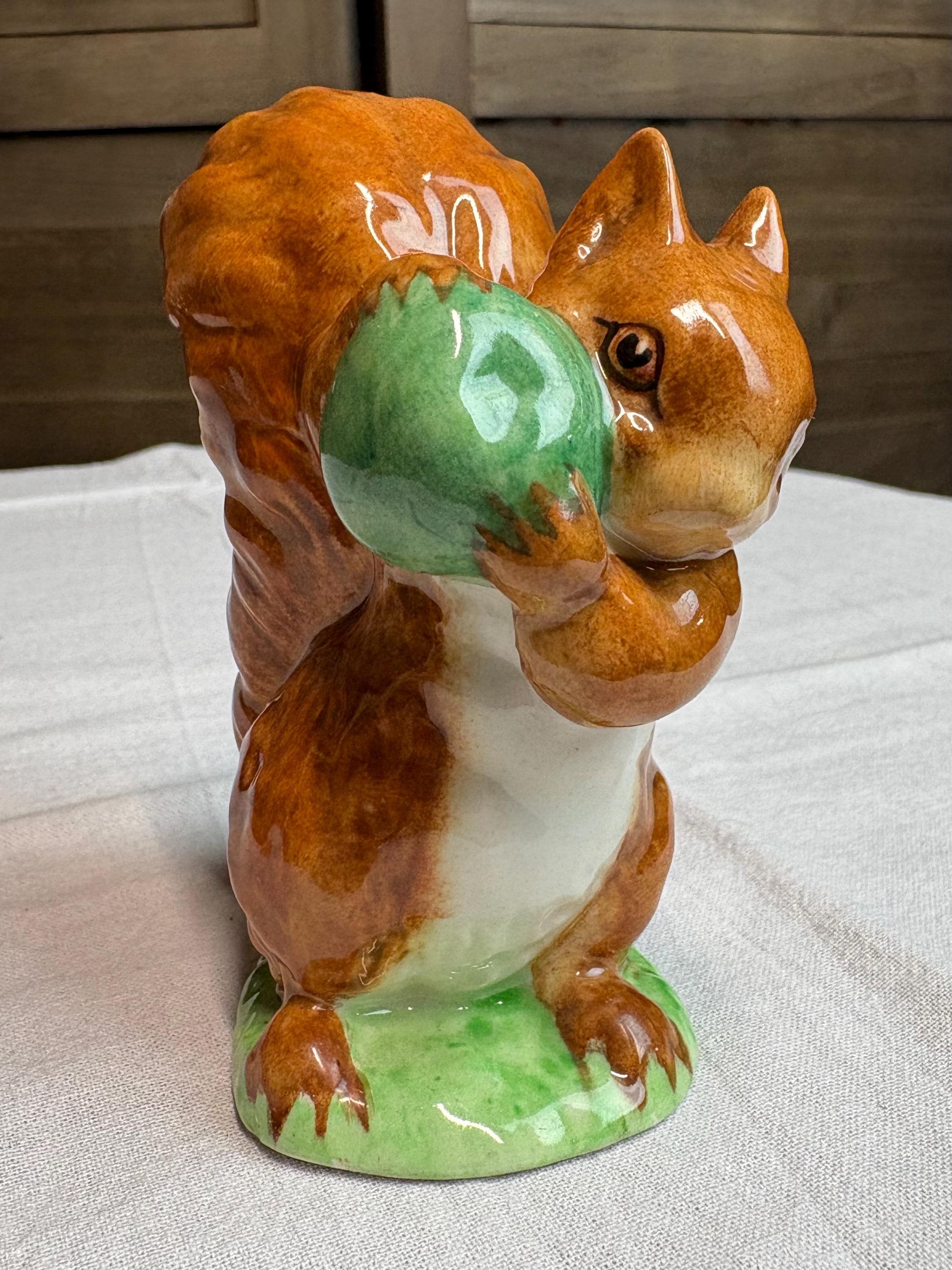 Beatrix Potter Squirrel Nutkin Figurine - Etsy