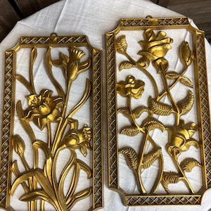 1960年代 Turnerウォールアクセサリー 壁掛け3Dウッドフレーム Vintage Turner Wall Accessories - Etsy