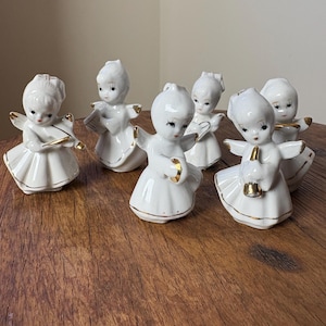vintage Napco porcelain angels