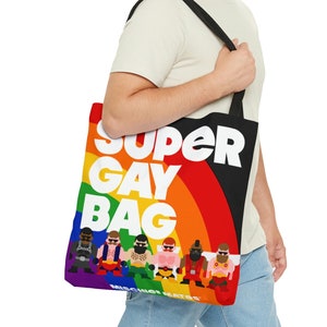 Super Gay Tote Bag