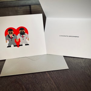 Cartão de felicitações nº 1 dos noivos