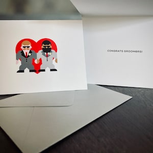 Tarjeta de felicitación para el novio n.° 2