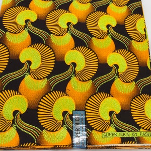 TISSU WAX LUREX 100/% cotton sold per metre