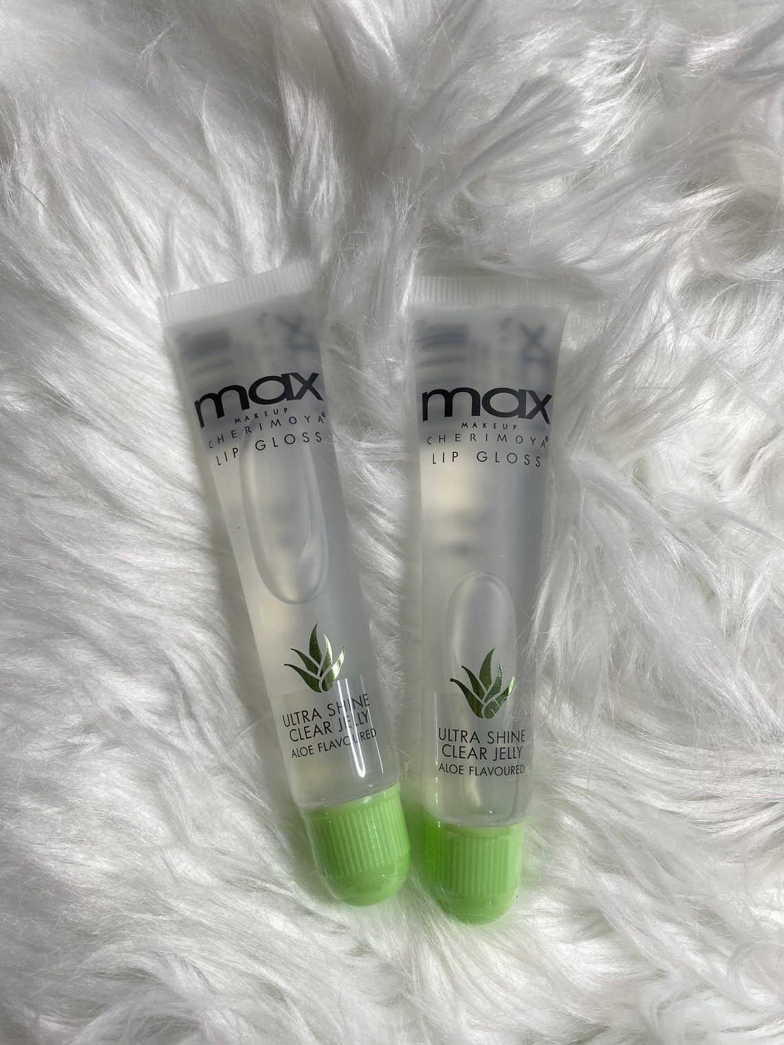 Max Clear Jelly Lip Gloss With Aloe Vera Etsy