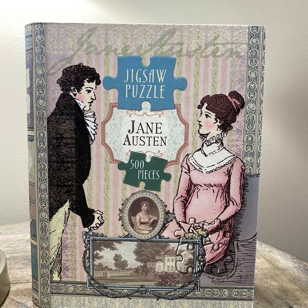 Jane Austen jigsaw puzzle, 500 piece