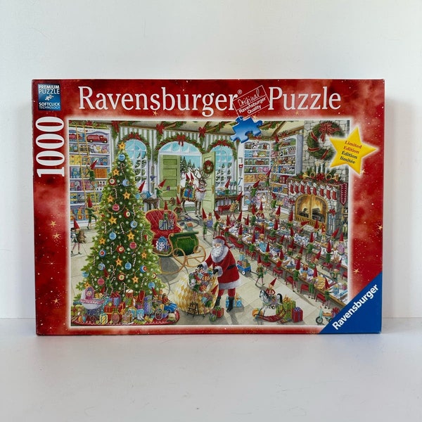 Ravensburger 2015 Christmas Jigsaw Puzzle Santas Ready 19 668 5