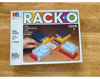 Vintage 1978 Rack-O Board Game by Milton Bradley, Complete