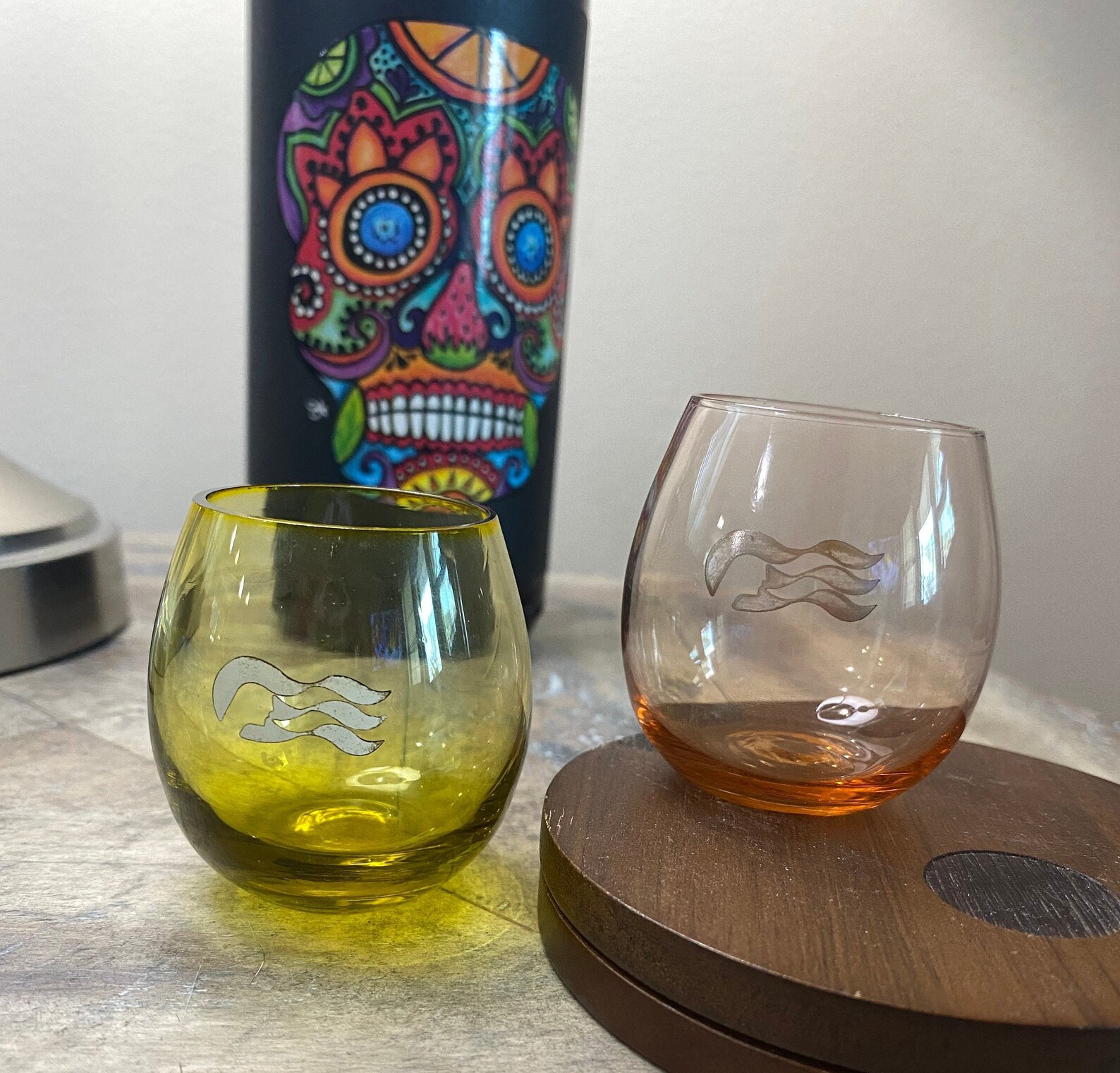 Set of 2 vintage Carnival Cruise shot glasses 1970's Etsy