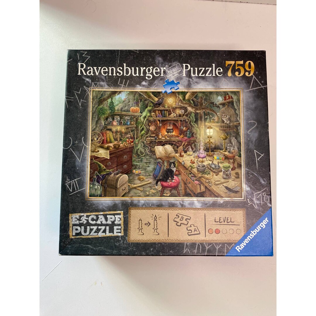 Ravensburger Jigsaw Puzzle the Witches Kitchen 759 Pc No. Etsy