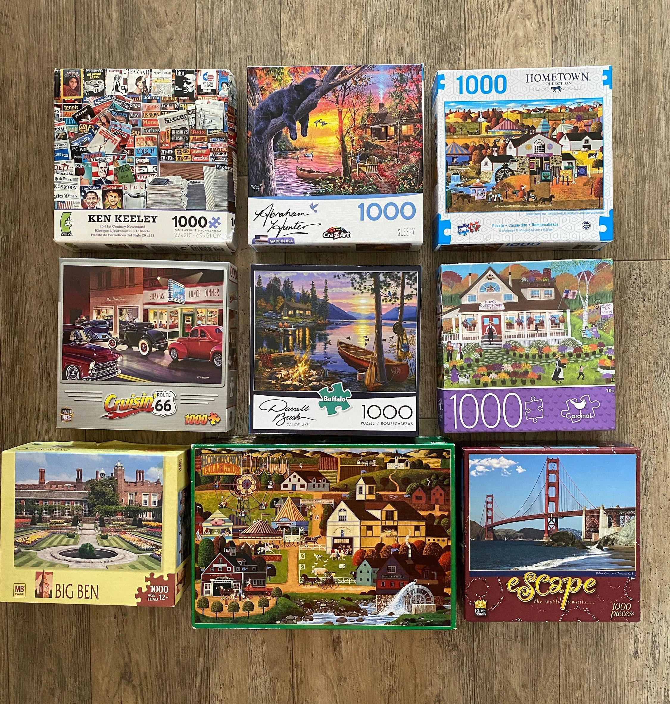 1000 piece puzzles Etsy