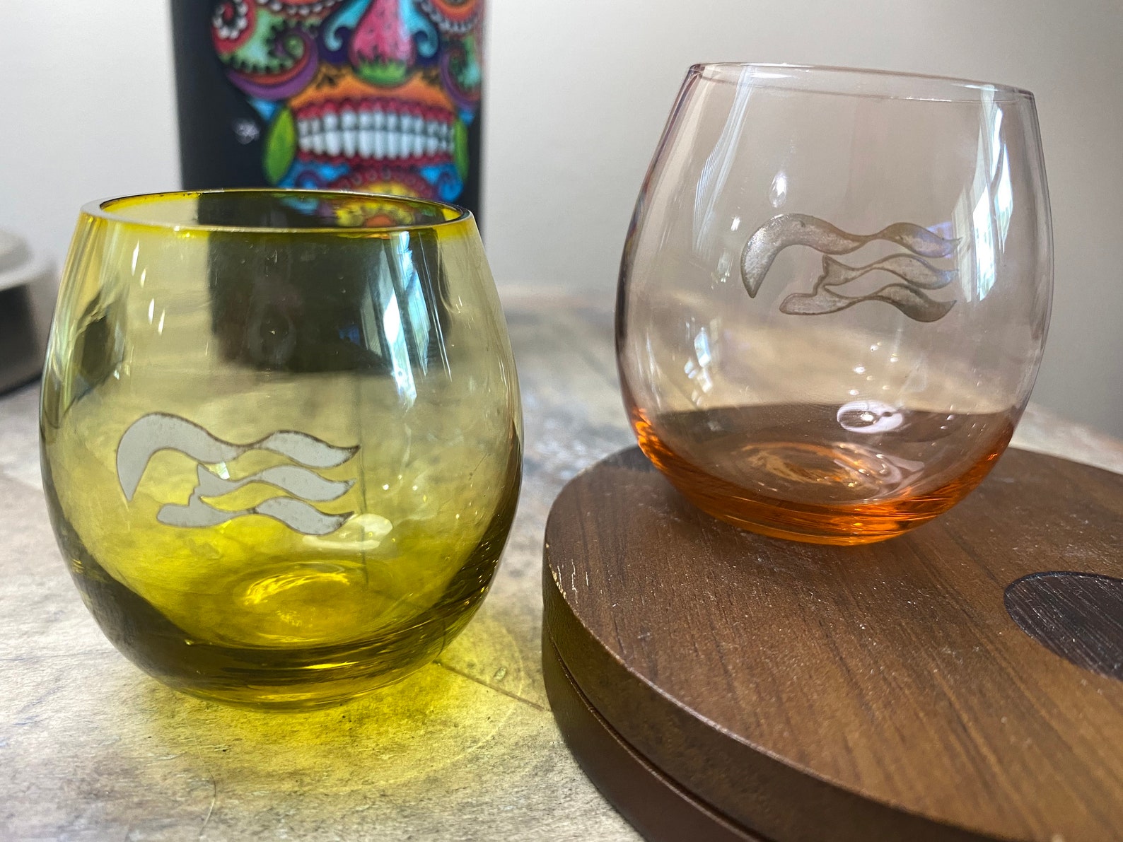 Set of 2 vintage Carnival Cruise shot glasses 1970's Etsy