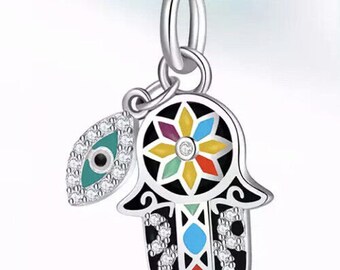 Hamsa Hand Pandora - Etsy UK