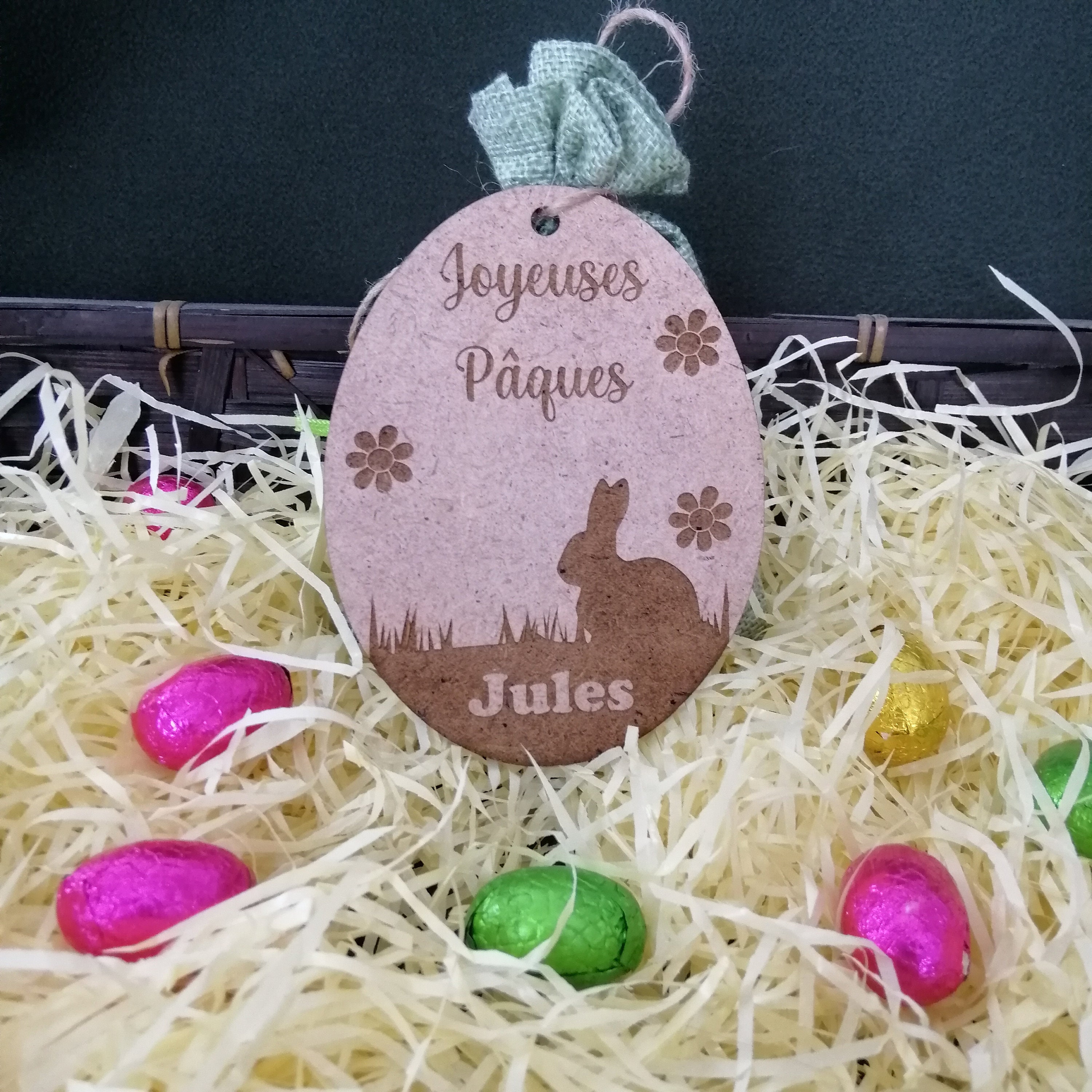 Oeuf de Pâques Personnalisé