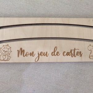 Porte cartes enfants dinosaure