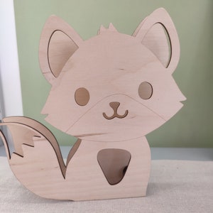 Lampada/luce notturna Fox per cameretta bambini/neonati