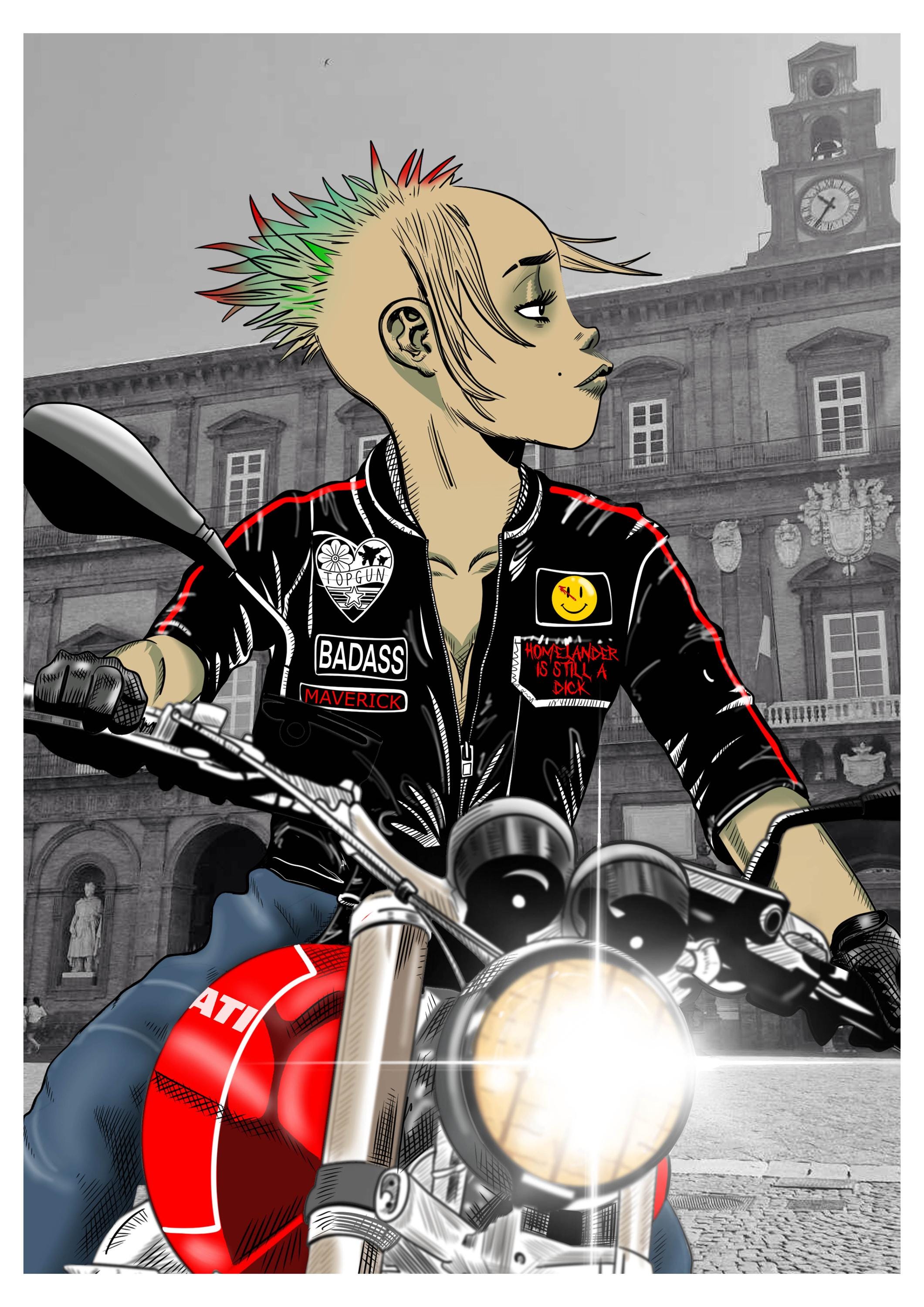 Jamie hewlett print - Etsy 日本