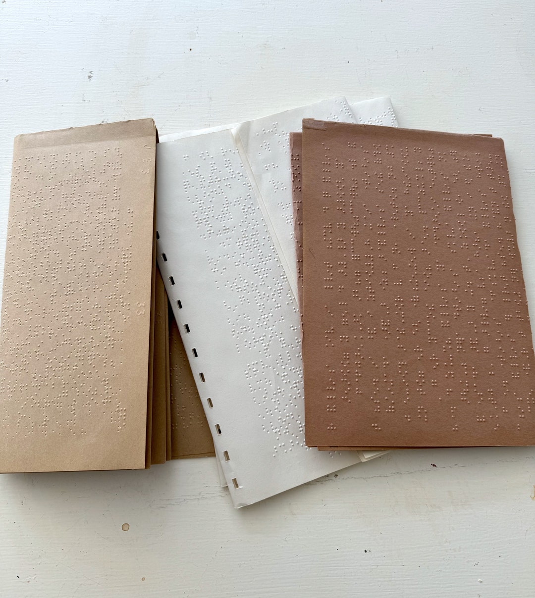 Braille Book Page Packs - Etsy