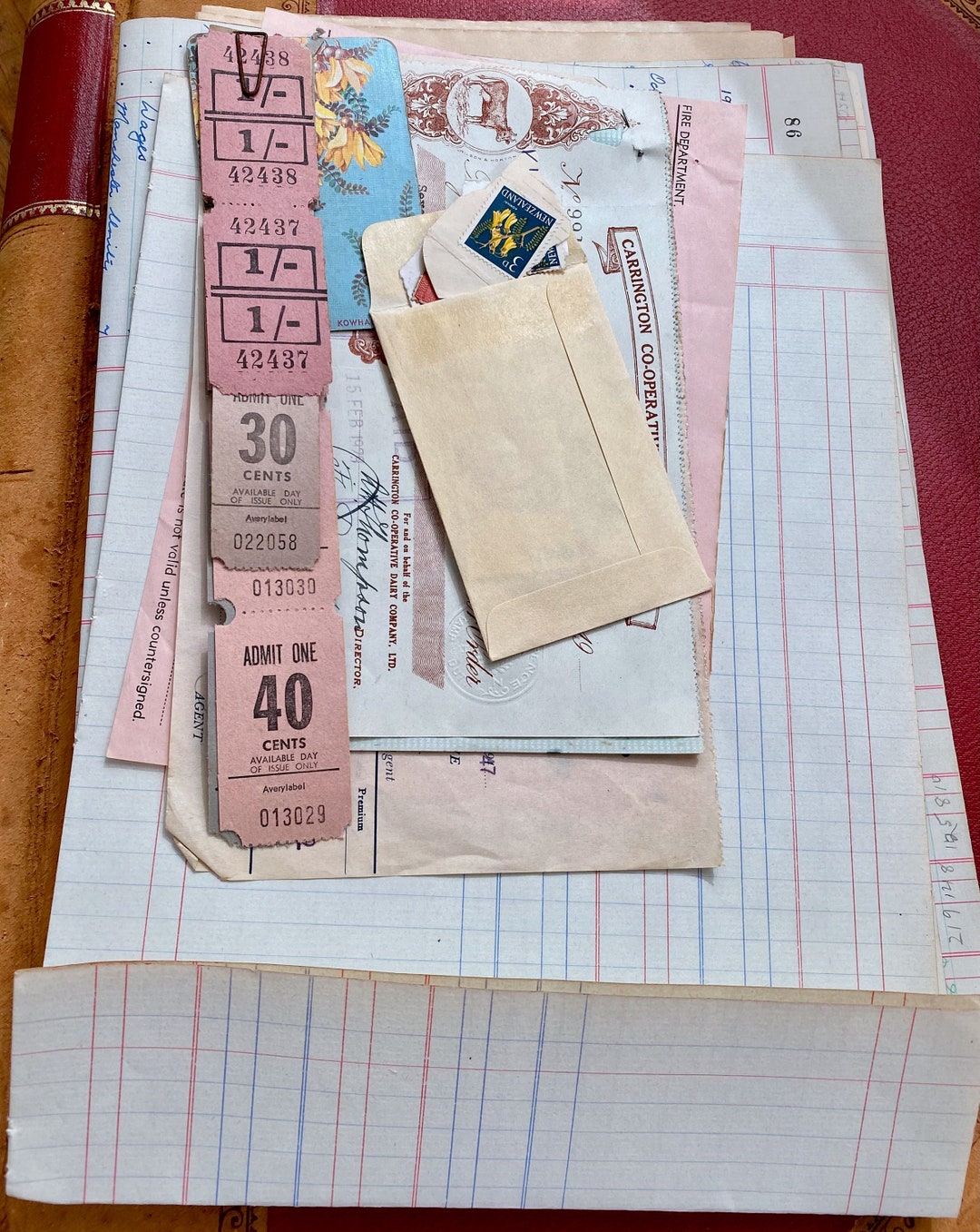 Vintage Paper Ephemera Pack Etsy
