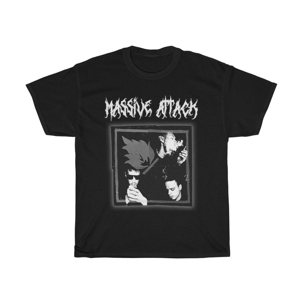 Massive Attack Shirt - Etsy Massive Attack Shirt - Etsy
