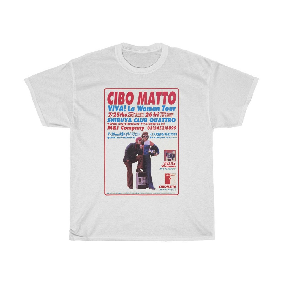 Cibo Matto Viva! La Woman Tour Tee - Etsy