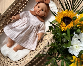 Outfit für eine 28/30 cm große Corolle- oder Minikane-Puppe