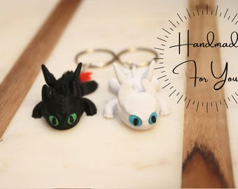 Flexi Toothless Keychain | 3D Printed Keychain | Car Key Accessory | Articulated Keychain | HTTYD
