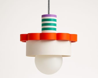 Pendant Light | Colorful Ceiling Lamp | Bauhaus Inspiration | Hanging Lamp for Kids Room