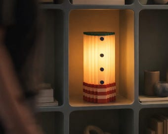 Monolit: Table Lamp | Mood Light for Living Room | Bauhaus Style Desk Lamp | Ambient Lighting