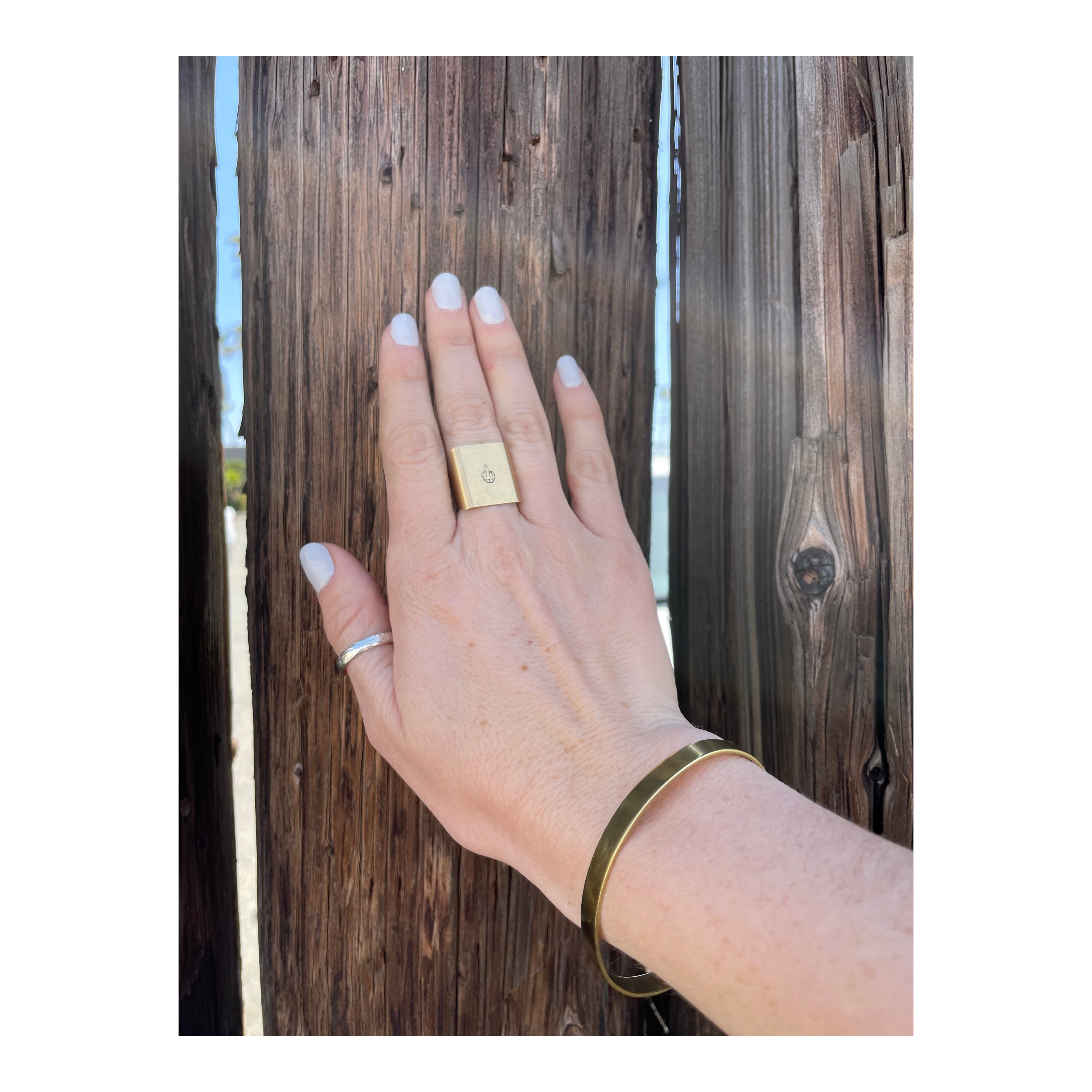 The Square Ring Etsy