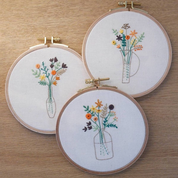 Broderie décorative, Les petits bouquets